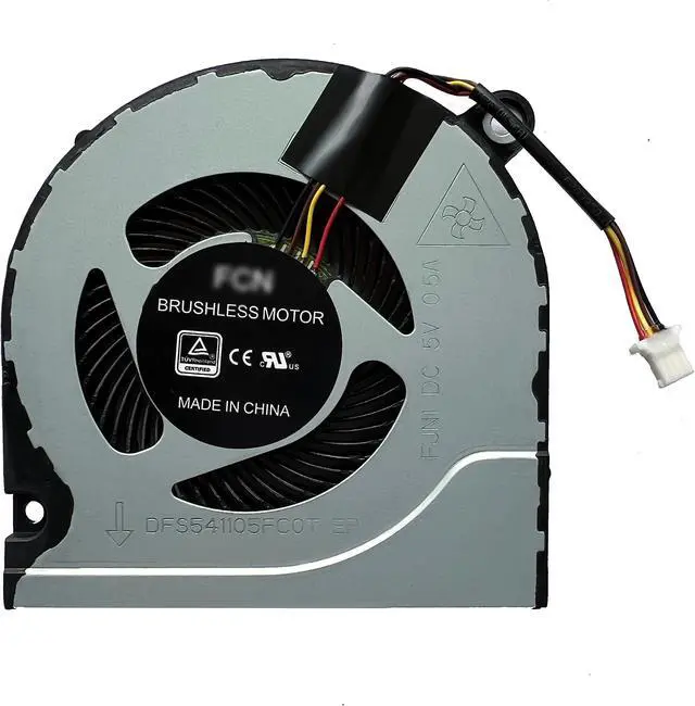 Alt view image 5 of 5 - HK-Part Fan for Acer Nitro 5 AN515-43 AN515-54 AN517-51 Nitro 7 AN715-51 CPU Cooling Fan Set