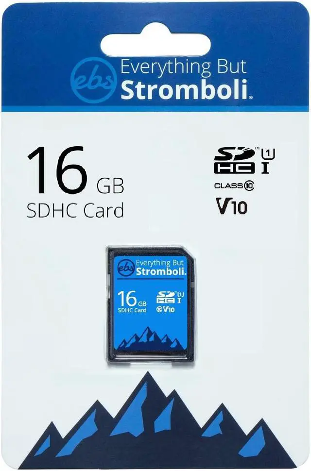 Alt view image 2 of 3 - Everything But Stromboli 16GB SD Card (10 Pack) Speed Class 10 UHS-1 U1 C10 16G SDHC Memory Cards for Compatible Digital Camera, Computer, Trail Cams