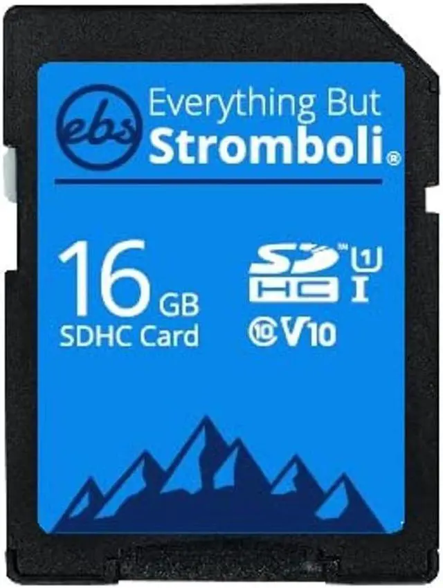 Alt view image 3 of 3 - Everything But Stromboli 16GB SD Card (10 Pack) Speed Class 10 UHS-1 U1 C10 16G SDHC Memory Cards for Compatible Digital Camera, Computer, Trail Cams