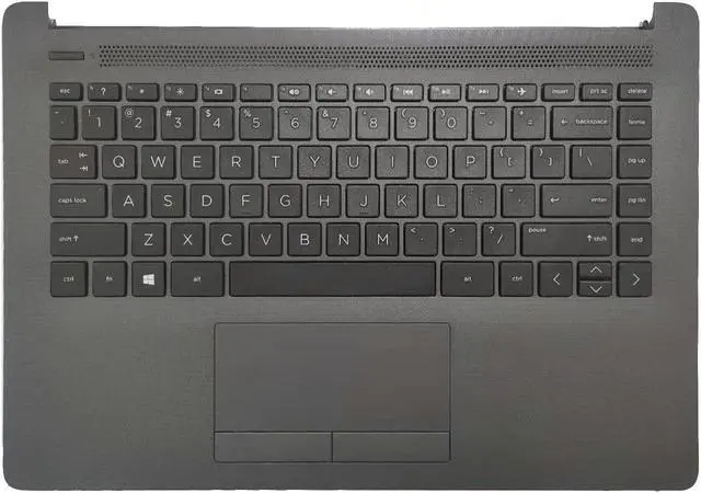 Main image of Replacement for HP Probook 240 G7 245 246 G7 Laptop Upper Case Palmrest Non-Backlit Keyboard Touchpad Assembly Part 6070B1306305 L44060-001