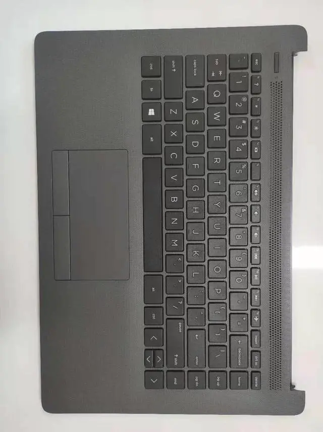 Alt view image 3 of 5 - Replacement for HP Probook 240 G7 245 246 G7 Laptop Upper Case Palmrest Non-Backlit Keyboard Touchpad Assembly Part 6070B1306305 L44060-001