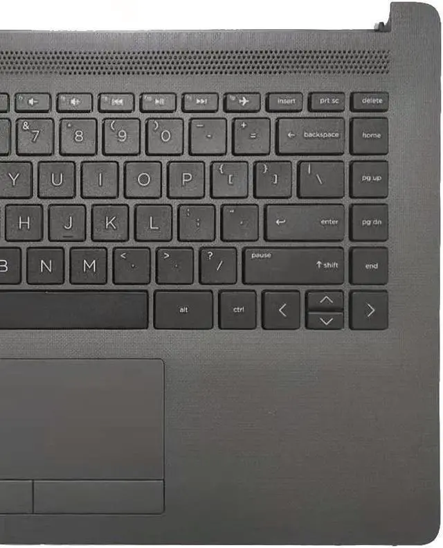 Alt view image 5 of 5 - Replacement for HP Probook 240 G7 245 246 G7 Laptop Upper Case Palmrest Non-Backlit Keyboard Touchpad Assembly Part 6070B1306305 L44060-001
