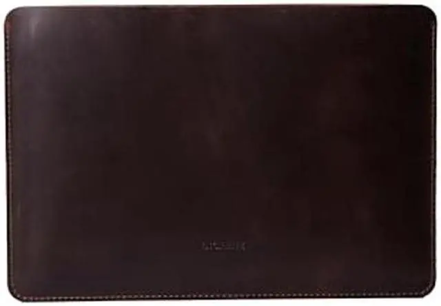 Main image of Leather MacBook Pro 13 inch Sleeve | MacBook Air Sleeve - Fits MacBook Air & Pro 13" M1 A2337 A2338, M2 A2681, Brown