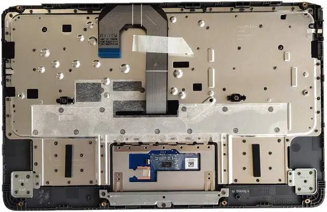 Alt view image 2 of 5 - Replacement for HP Chromebook 11 G6 EE Laptop Upper Case Palmrest Keyboard Touchpad Assembly Part L14921-001
