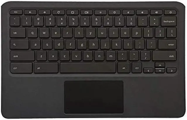 Main image of Replacement for HP Chromebook 11 G7 EE Laptop Upper Case Palmrest Keyboard Touchpad Assembly Part L52573-001 EA0G5003010