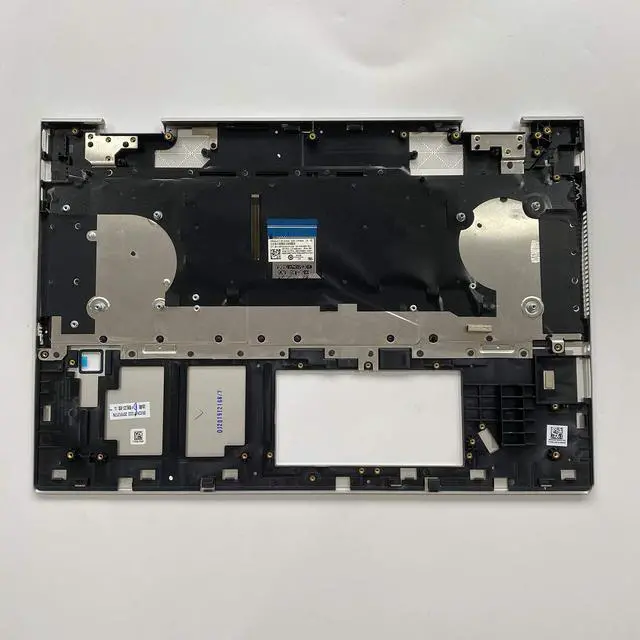 Alt view image 2 of 5 - Replacement for HP Envy x360 15 DR 15T-DR000 15T-DR000 15T-DR100 Convertible 15-dr1009TU Laptop Upper Case Palmrest Keyboard Touchpad Assembly Part L56974-001 Top Cover Sliver