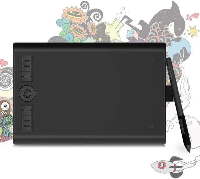 Main image of Drawing Tablet GAOMON M10K PRO 10 x 6.25 inches Large Graphic Tablet, Digital Art Tablet Supports Tilt & Radial Function with 10 Shortcut Keys, Battery-Free Stylus, Work with Mac, Windows & Android