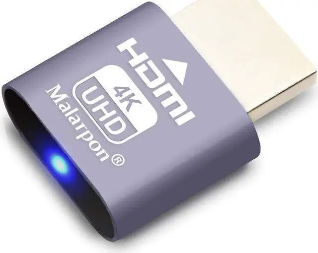 Alt view image 2 of 5 - HDMI Dummy Plug fit-Headless Display Emulator DDC EDID Headless Ghos with Windows Mac OSX Linux Great for Graphics Acceleration Support 3840x2160@60Hz 6P