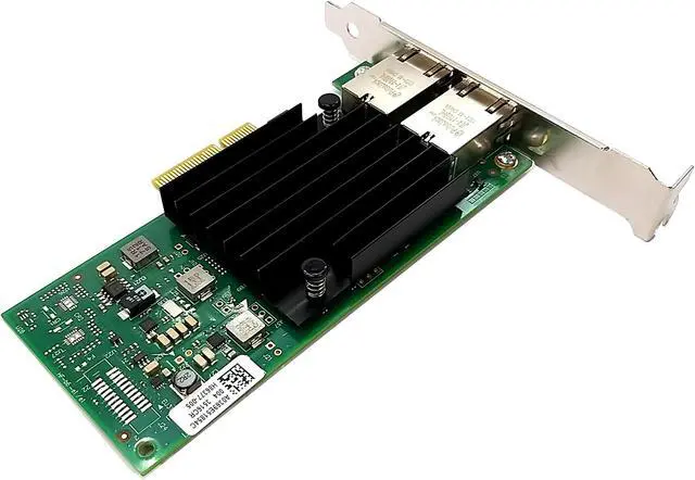Alt view image 4 of 5 - HINYSENO Dual Port 10GbE RJ-45 PCI-Express x 4 Gigabit Ethernet Server Adapter Dual Port Network Interface Controller Card for X550 Chipset, Compare to Intel X550-T2