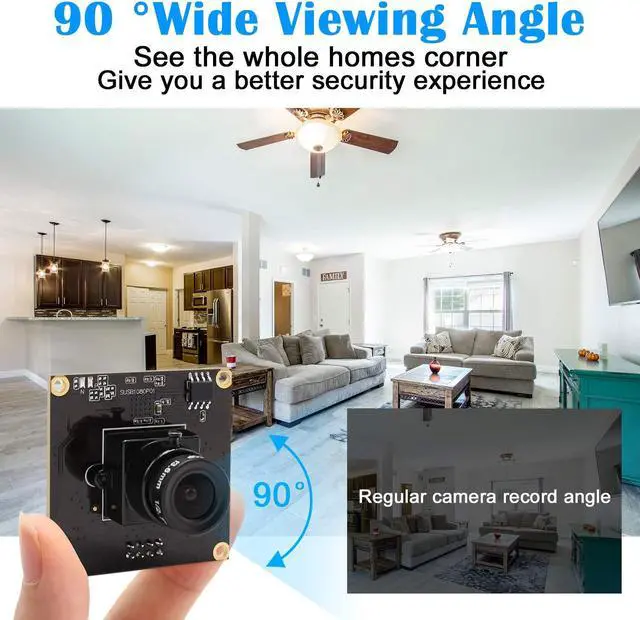 Alt view image 3 of 5 - Hotpet 2MP USB Camera Module 1080p Webcam USB 3.0 Webcamera with Sony IMX291 Sensor Industrial Camera Supported OTG, 0.01LUX Low Illumination for Android Windows Linux Mac PC Raspberry PI