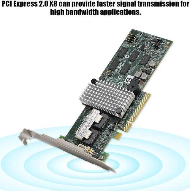 Alt view image 5 of 5 - Megaraid 9260-8i SATA/SAS Controller RAID 6G PCIe x8 for 46M0851