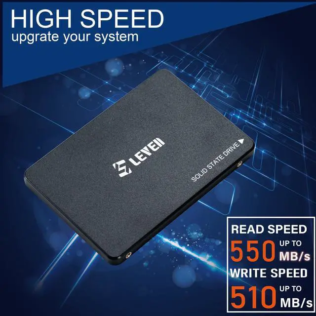 Alt view image 4 of 5 - LEVEN JS600 SSD 4TB Internal Solid State Drive, Up to 550MB/s, Compatible with Laptop and PC Desktops
