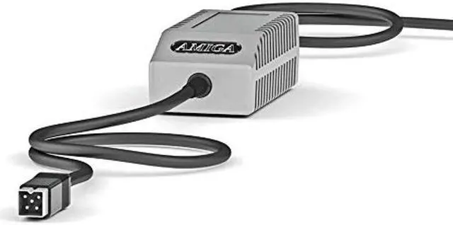 Alt view image 3 of 5 - Amiga 500 PSU Modern Gray US - Replacement Amiga 500 Power Supply, US Plug