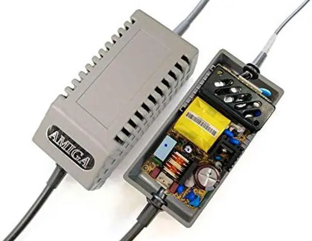Alt view image 5 of 5 - Amiga 500 PSU Modern Gray US - Replacement Amiga 500 Power Supply, US Plug