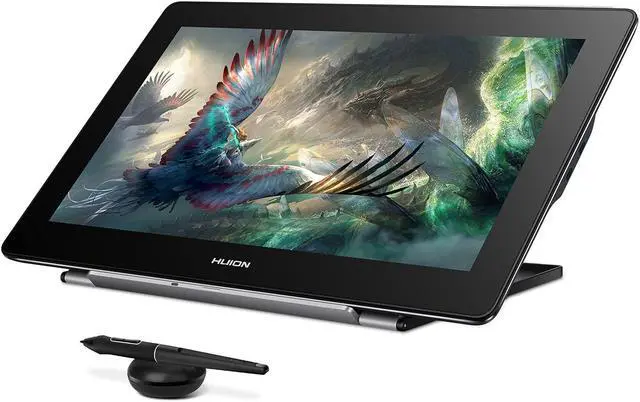 Main image of HUION Kamvas Pro 16 Plus 4K UHD Graphics Drawing Tablet with Screen Full Laminated 145% sRGB Art Tablet with Battery-Free Stylus, 15.6-inch Drawing Monitor Work with Linux, Windows PC, Mac, Android