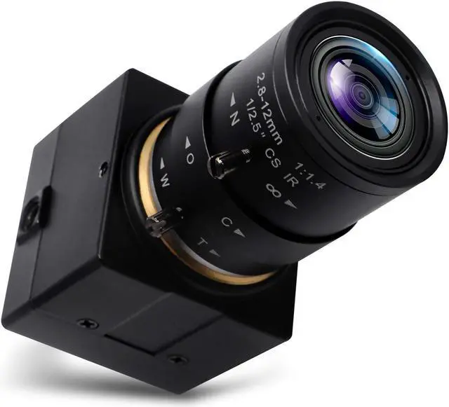 Main image of SVPRO 8MP USB Webcam with Zoom Lens,2.8-12mm Optical Zoom Camera with Sony IMX179 Sensor,High Definition Webcam3264x2448 HD Video Camera USB2.0 UVC Plug and Play Camera Support OTG
