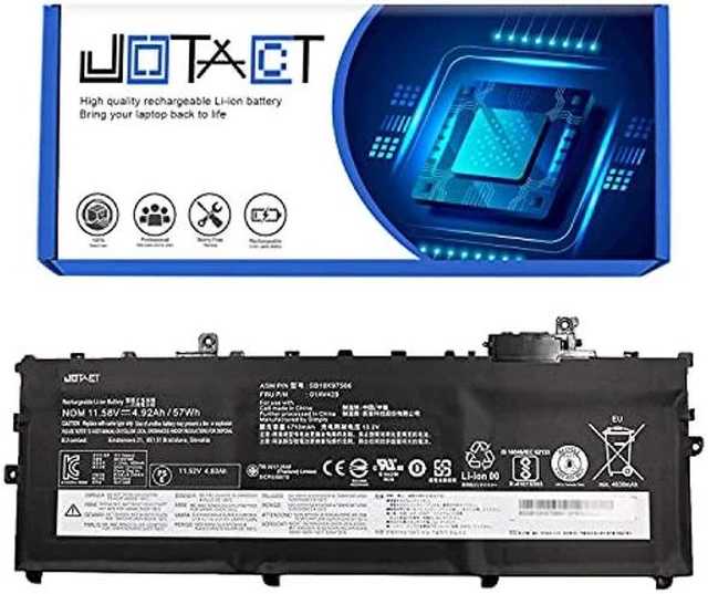 Main image of JOTACT 01AV429 01AV430 Laptop Battery Compatible with ThinkPad X1 Carbon 5th Gen 2017 6th Gen 2018 Series SB10K97587 01AV431 SB10K97588 01AV494 SB10K97586 01AV429 SB10K97586