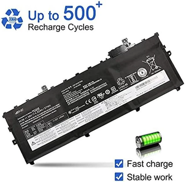 Alt view image 4 of 5 - JOTACT 01AV429 01AV430 Laptop Battery Compatible with ThinkPad X1 Carbon 5th Gen 2017 6th Gen 2018 Series SB10K97587 01AV431 SB10K97588 01AV494 SB10K97586 01AV429 SB10K97586