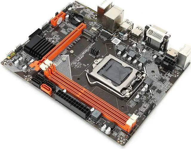 Main image of M ATX Desktop Motherboard for Intel B75, NVME&NGFF Dual Mode M.2 High-Speed Hard Disk/CPU for LGA 1155Pin/2X DDR3 1600/1333/1066 MHZ/1X PCI EX16 Graphics Card Slot Motherboard