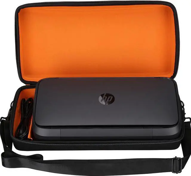 Alt view image 2 of 5 - Mchoi Hard Portable Case Compatible with HP OfficeJet 250 All-in-One Portable Printer (CZ992A), Waterproof Shockproof Portable Printer Protective Case, Case Only
