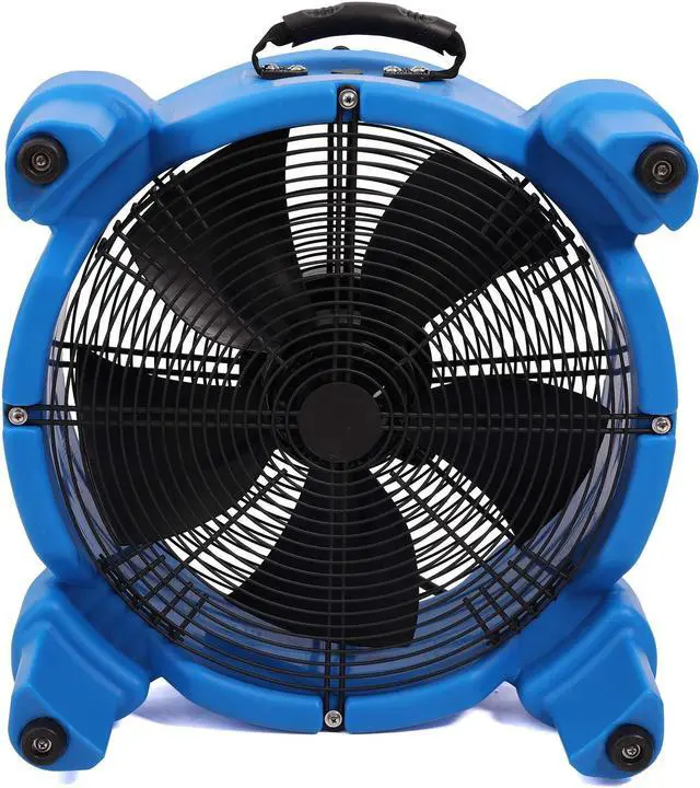 Alt view image 2 of 5 - MOUNTO AM30DF 1/4 HP 3000 CFM Axial Air Mover Blower Fan - Powerful Down Draft Fan for Drying, Cooling, and Ventilation