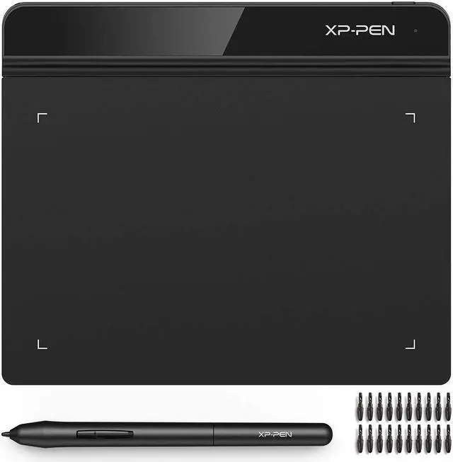 Alt view image 2 of 5 - XP-Pen StarG640 6x4 Inch Ultrathin Tablet Drawing Tablet & Professional Artist Lycra Glove(Suitable for Right Hand and Left Hand Free Size)