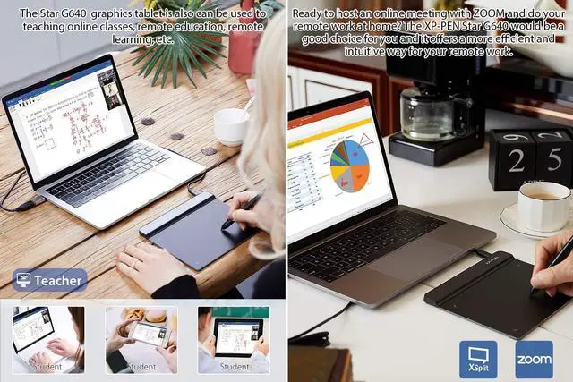 Alt view image 5 of 5 - XP-Pen StarG640 6x4 Inch Ultrathin Tablet Drawing Tablet & Professional Artist Lycra Glove(Suitable for Right Hand and Left Hand Free Size)