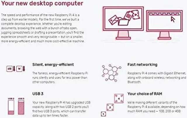 Alt view image 4 of 5 - Raspberry Pi 4 Model B 8GB
