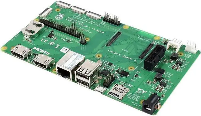 Alt view image 3 of 5 - for Raspberry Pi Compute Module 4 IO Board Development Platform and Reference Base-Board Design for CM4 with Cables @XYGStudy