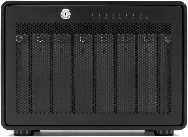 Alt view image 2 of 5 - OWC ThunderBay 8 RAID 5 Edition 8-Bay External Drive w/ Dual Thunderbolt 3 Ports, Includes SoftRAID XT