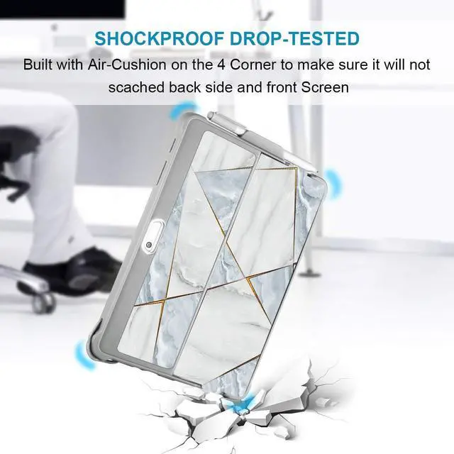 Alt view image 5 of 5 - Youtec for Surface Go 3 Case Surface Go 2 Case, Surface Go Case, Shockproof Rugged Folio Surface Go 3/ Go 2/ Go Protective Case Cover Compatible with Microsoft Surface Go 2/ Go 3/ Go 10 inch Tablet