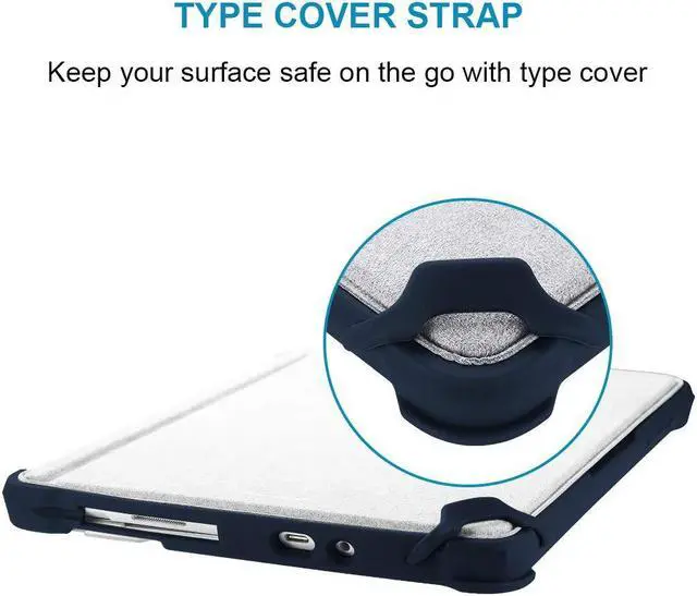 Alt view image 4 of 5 - Youtec for Surface Go 3 Case Surface Go 2 Case, Surface Go Case, Shockproof Rugged Folio Surface Go 3/ Go 2/ Go Protective Case Cover Compatible with Microsoft Surface Go 2/ Go 3/ Go 10 inch Tablet