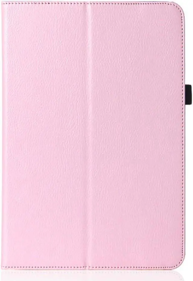 Alt view image 2 of 5 - SaharaCase Folio Case for Apple iPad Air 10.9" (4th Generation 2020 and 5th Generation 2022) [Shockproof Bumper] Rugged Protection Antislip Grip Leather Kickstand (Pink)