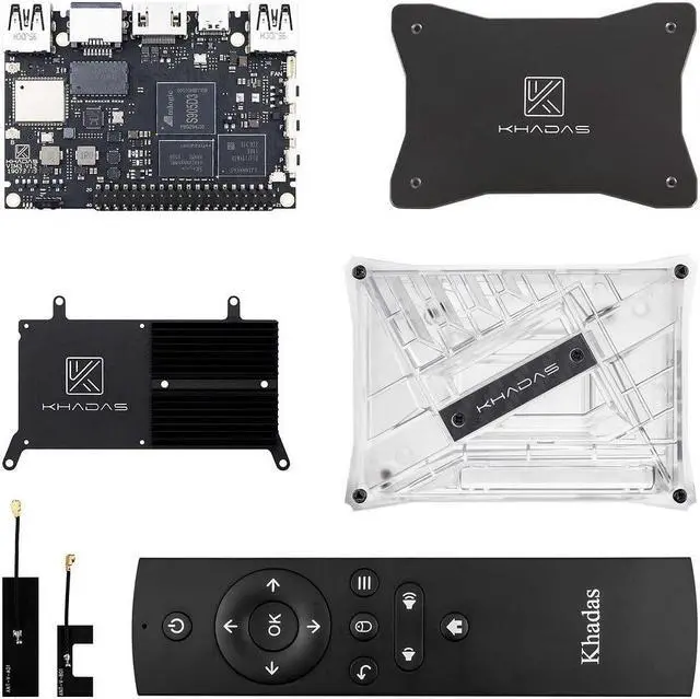 Alt view image 4 of 5 - Khadas Singles Board Computer,VIM3L Amlogic S905D3 12nm Process for Low Heat & High Efficiency