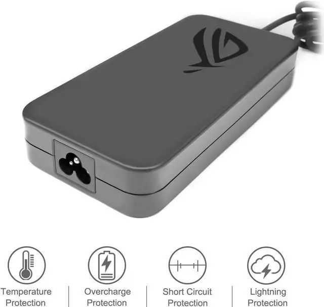 Alt view image 3 of 5 - JHZL 150W 20V 7.5A Original AC Adapter for ASUS ROG G531GT-BI7N6 ADP-150CH B ADP-150CH BB 0A001-00081500 Power Cord