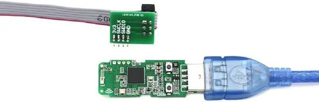 Alt view image 2 of 2 - Taidacent nRF52840 USB Dongle Bluetooth Low Energy Desktop nRF Connect Bluetooth 5.0 Dongle with Shell Low-Cost BLE Debugging Tool can be BLE Protocol Analysis Tool (Dongle+Adapter+Line)