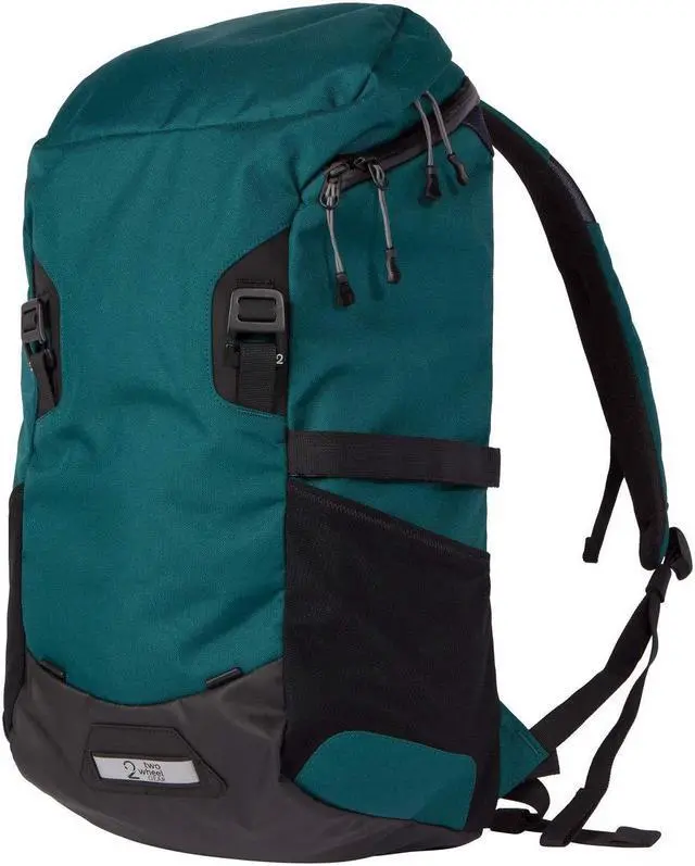 Main image of Two Wheel Gear Commuter Laptop Backpack - Water Resistant with 15in Padded Laptop Sleeve, for Travel, Work, Biking, Hiking, and Everyday Use, 26L Tofino Blue