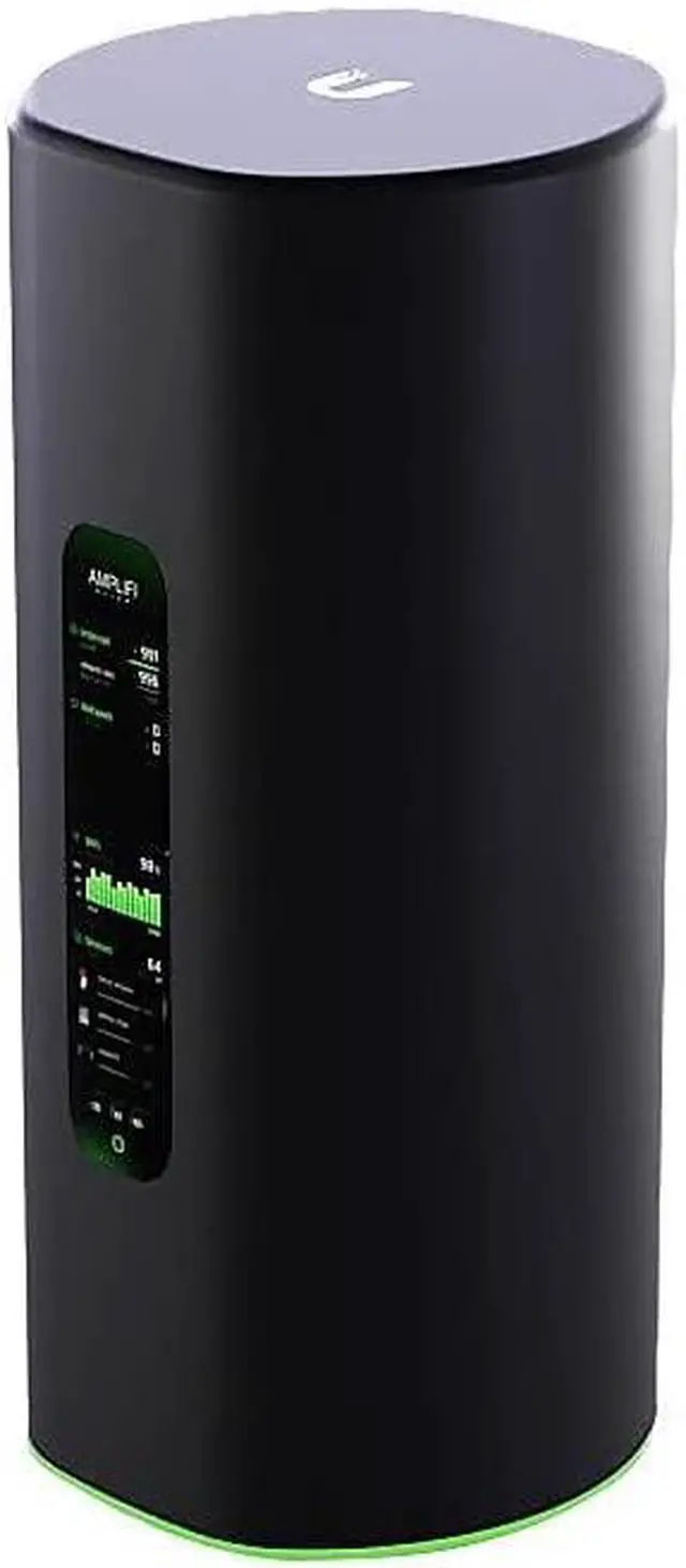 Alt view image 2 of 5 - Ubiquiti AmpliFi Alien AX 7685 Tri Band Mesh Wi-Fi 6 Router, Black (AFI-ALN-R-US) (AFIALNRUS)