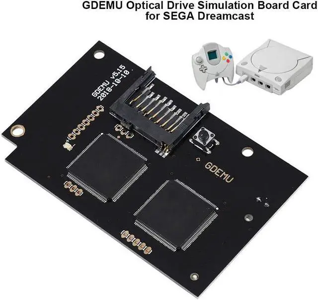 Alt view image 2 of 5 - Wendry Replacement Optical Drive Board, Optical Drive Simulation Board Card Repair Part V5.15 for DC DreamcastHost Game