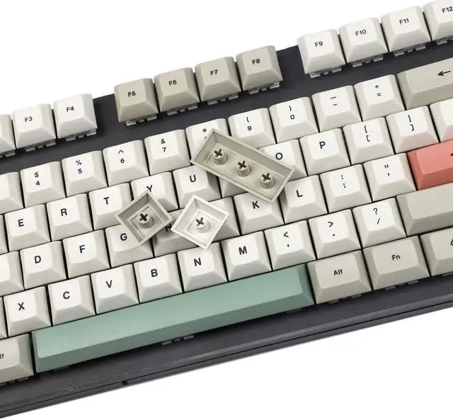 Alt view image 2 of 5 - YMDK 125 DSA Dye Sub 9009 Retro PBT Full Keycap for MX Mechanical Keyboard Filco 104 TKL 61 KBD75 Kira96 YMD96 XD64 Tada68 (125 Set)