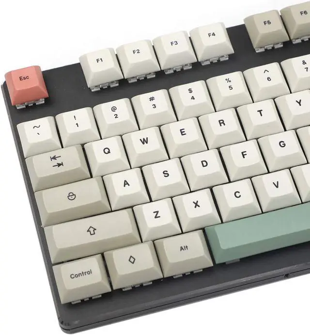 Alt view image 4 of 5 - YMDK 125 DSA Dye Sub 9009 Retro PBT Full Keycap for MX Mechanical Keyboard Filco 104 TKL 61 KBD75 Kira96 YMD96 XD64 Tada68 (125 Set)