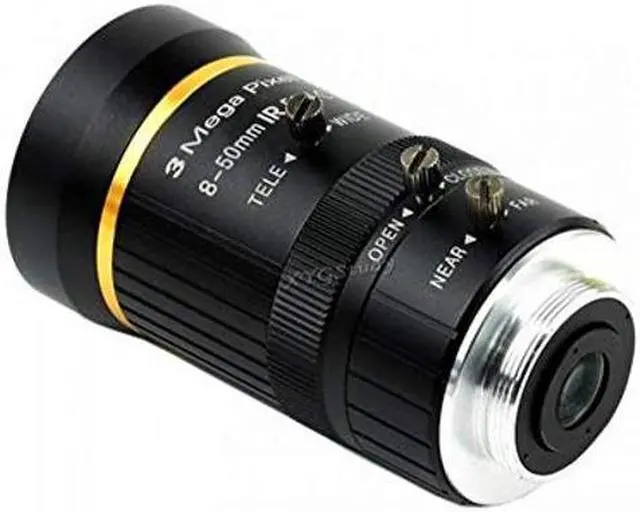 Alt view image 3 of 5 - Adjustable Focal Length Industrial 8-50mm C-Mount Zoom Lens for Raspberry Pi HQ Camera, Flexible Zoom in/Out Angle of View for Pi 4 3 B B+ Zero @XYGStudy