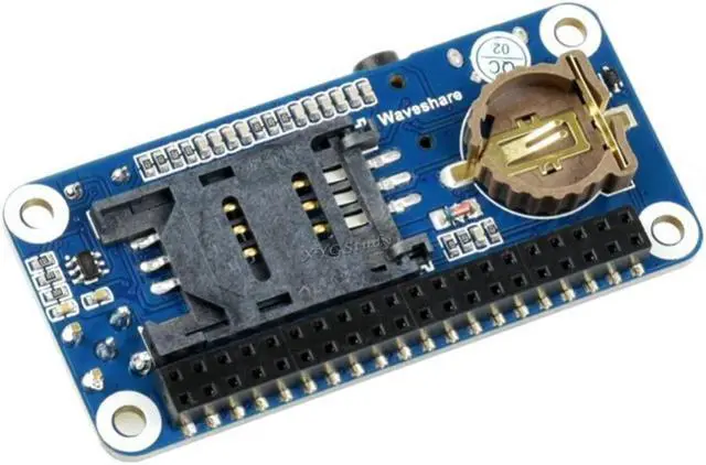 Alt view image 3 of 5 - for Raspberry Pi GSM/GPRS/GNSS Bluetooth HAT Module SMS GPS UART Based on SIM868 for Raspberry Pi 4B/3B/3B+/2B/Zero/Zero W Support Phone Call Speaker Global Position Transfer Data @XYGStudy