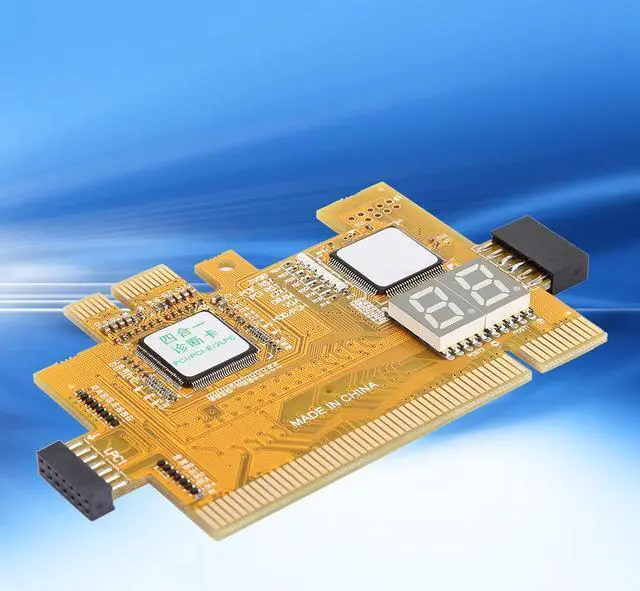 Alt view image 3 of 5 - 4in1 Multi-Function PCI-E Desktop Diagnostic Card Motherboard Testing Card PCI 2LPC Analyzer Motherboard 2Bit Debug Post Test Kit Computer Accessories