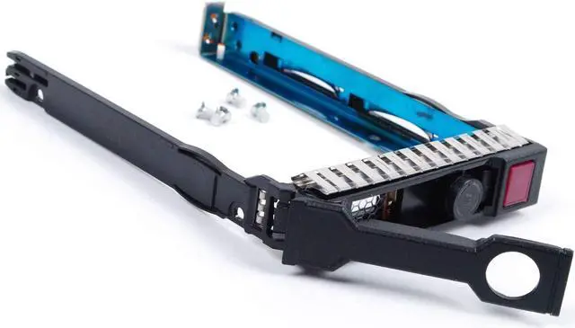 Alt view image 4 of 5 - Pack-4 2.5" SAS SATA SFF SAS Drive Tray Caddy 651687-001 651699-001 Compatible for HP Gen8 Gen9 G8 G9 ML350p DL360e DL320e DL380e SL270 sL230