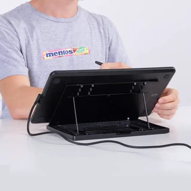 Alt view image 2 of 5 - Huion HS610 Graphics Drawing Tablet Android Devices Supported Tilt Function and Huion ST300 Adjustable Drawing Tablet Stand
