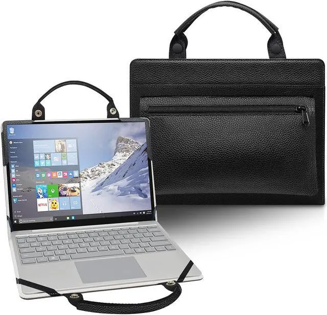 Main image of Protective Case+Portable Bag for 13.3" Samsung Galaxy Book S/Ion 13 NP930XCJ/ Flex a 13 NP730QCJ/ Flex 2 Alpha 13 NP730QDA[Not fit Galaxy Book Flex 13 NP930QCG],Black