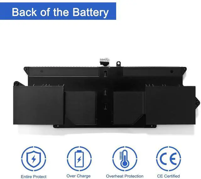 Alt view image 3 of 5 - JOTACT Y7HR3 Laptop Battery Compatible with DELL Latitude 7410 WY9MP XMV7T
