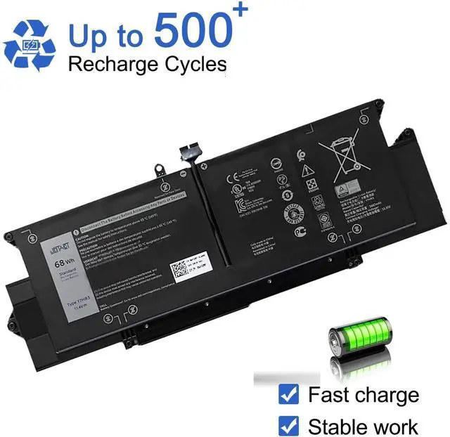 Alt view image 4 of 5 - JOTACT Y7HR3 Laptop Battery Compatible with DELL Latitude 7410 WY9MP XMV7T