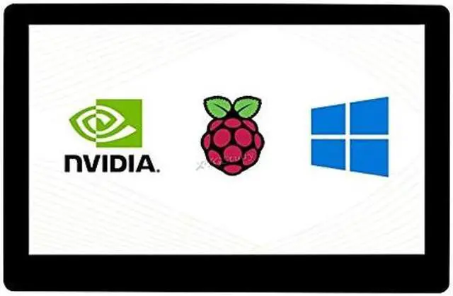 Alt view image 2 of 5 - XYGStudy 5 inch Raspberry Pi HDMI Capacitive Touch AMOLED Display Monitor with Toughened Glass Cover Screen Resolution 960x544 Supports PC Pi 4 3 Model B B+ Zero Jetson Nano